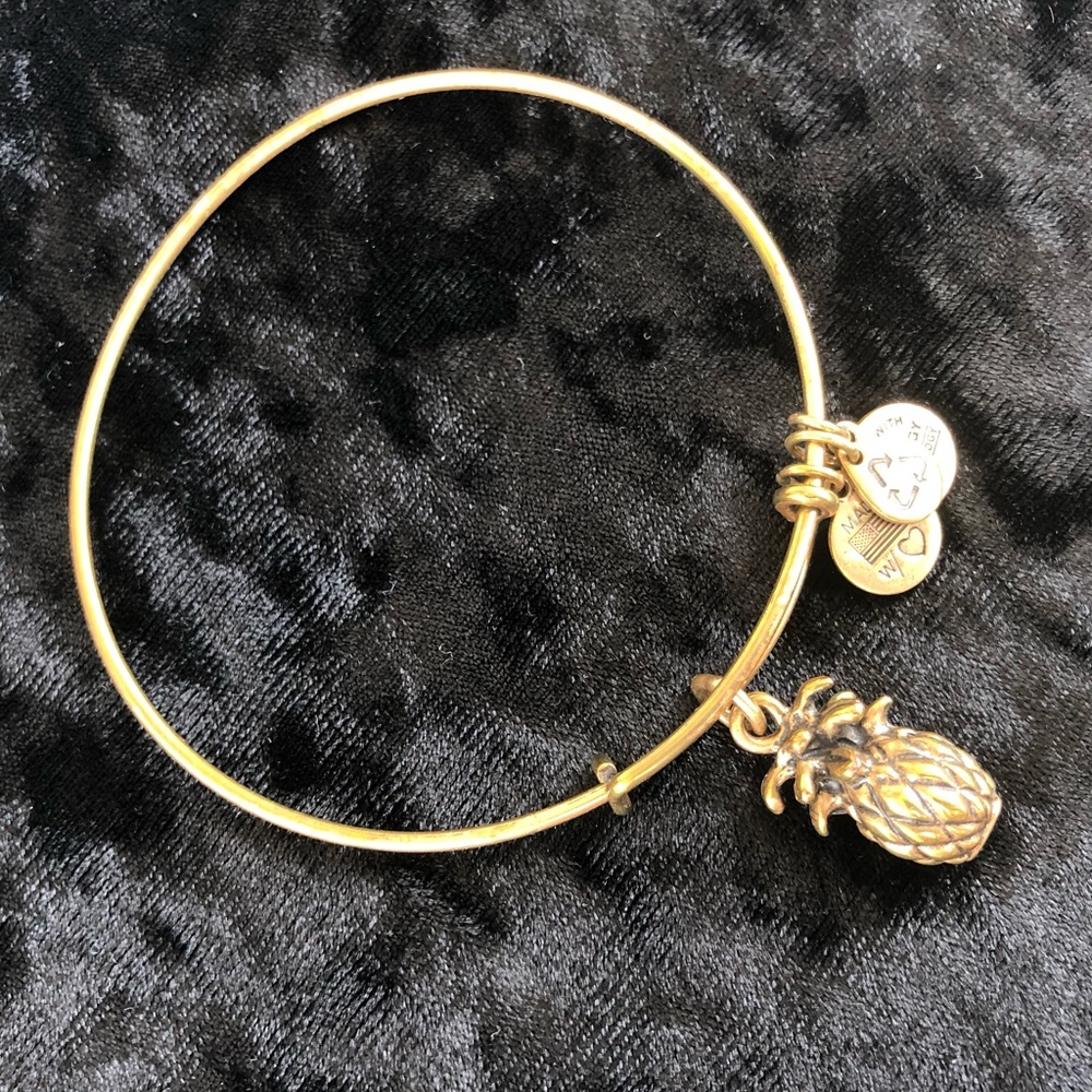 Alex and Ani Pineapple Bangle